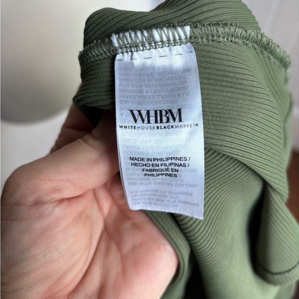 WHBM FORME Ribbed Stretch Tank - Picture 5 of 5